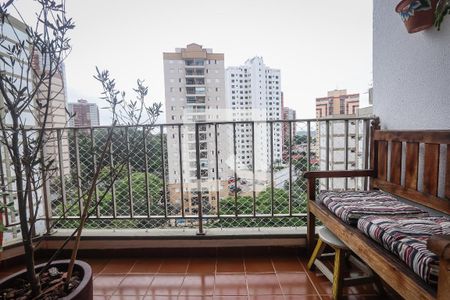 Varanda de apartamento à venda com 2 quartos, 98m² em Jardim Colombo, São Paulo