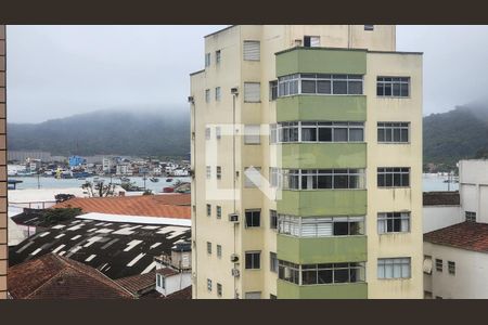 Vista da Sala de apartamento para alugar com 1 quarto, 69m² em Ponta da Praia, Santos