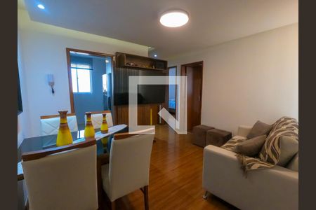 Sala de apartamento à venda com 2 quartos, 48m² em Senhora das Gracas, Betim