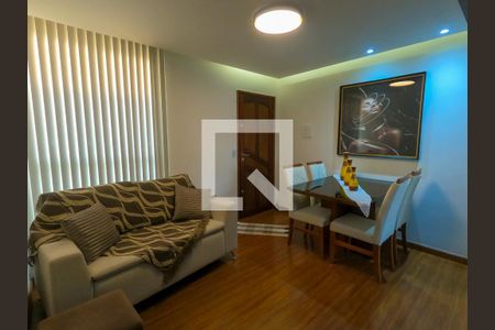 Sala de apartamento à venda com 2 quartos, 48m² em Senhora das Gracas, Betim