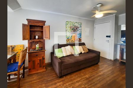 Sala de apartamento para alugar com 2 quartos, 55m² em Indianópolis, São Paulo