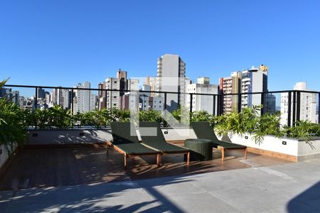 Área comum de kitnet/studio para alugar com 1 quarto, 20m² em Alto da Glória, Curitiba