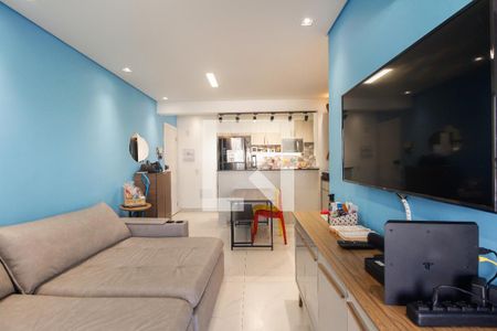 Sala  de apartamento à venda com 3 quartos, 82m² em Vila Zilda, São Paulo