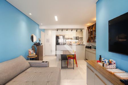 Sala  de apartamento à venda com 3 quartos, 82m² em Vila Zilda, São Paulo