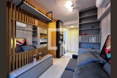 Sala de apartamento para alugar com 1 quarto, 28m² em Jardim das Acácias, São Paulo