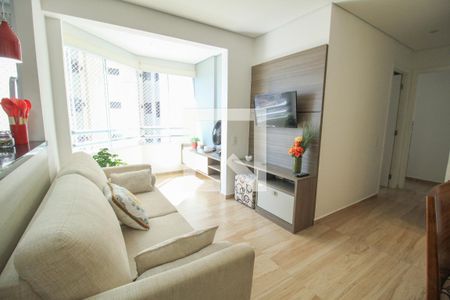 Sala de apartamento à venda com 2 quartos, 50m² em Vila Bertioga, São Paulo