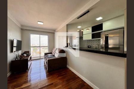 Sala de apartamento à venda com 2 quartos, 50m² em Utinga, Santo André