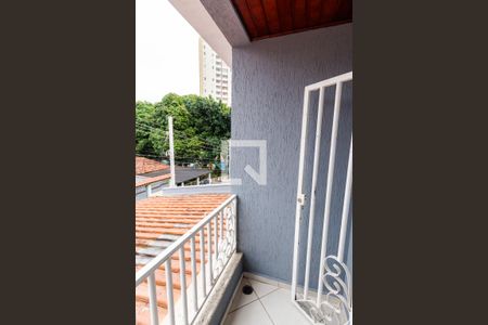 Varanda da Suíte de casa à venda com 2 quartos, 99m² em Vila Alto de Santo André, Santo André