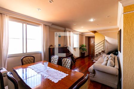 Sala de apartamento à venda com 4 quartos, 289m² em Caiçaras, Belo Horizonte