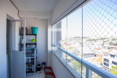 Varanda da Sala de apartamento à venda com 2 quartos, 45m² em Centro, Diadema