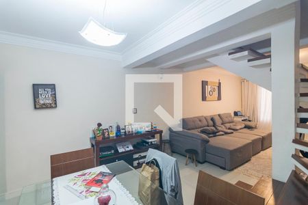 Sala de casa à venda com 3 quartos, 160m² em Jardim Pilar, Santo André