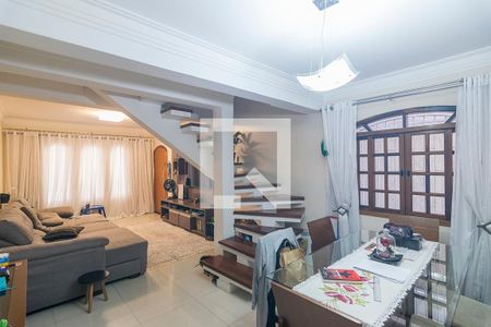 Sala de casa à venda com 3 quartos, 160m² em Jardim Pilar, Santo André