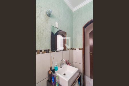 Lavabo de casa à venda com 3 quartos, 160m² em Jardim Pilar, Santo André