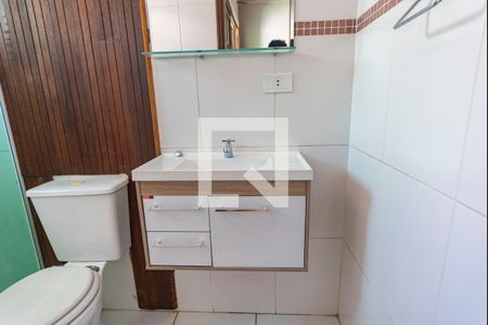 Banheiro do Quarto 1 de casa à venda com 2 quartos, 121m² em Vila Curuçá, Santo André