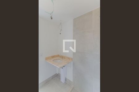 Banheiro de kitnet/studio à venda com 1 quarto, 24m² em Vila Dom Pedro I, São Paulo