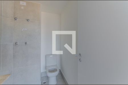 Banheiro de kitnet/studio à venda com 1 quarto, 24m² em Vila Dom Pedro I, São Paulo