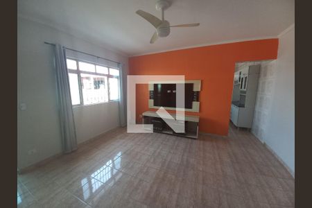 Sala de casa para alugar com 2 quartos, 182m² em Vila Nossa Senhora de Fátima, São Vicente