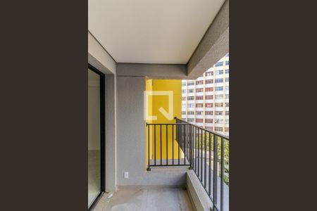 Varanda de kitnet/studio à venda com 1 quarto, 25m² em Vila Buarque, São Paulo