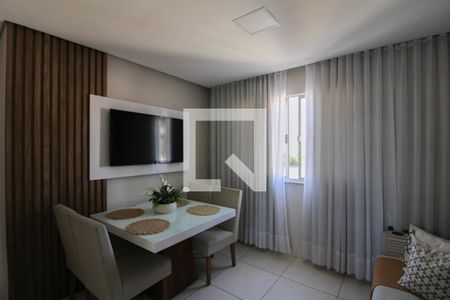 Sala de apartamento à venda com 3 quartos, 66m² em Santa Branca, Belo Horizonte