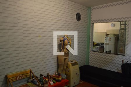 Sala  de apartamento à venda com 3 quartos, 75m² em Taquara, Rio de Janeiro