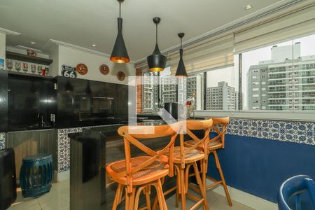 Varanda da Sala de apartamento à venda com 3 quartos, 199m² em Jardim do Salso, Porto Alegre