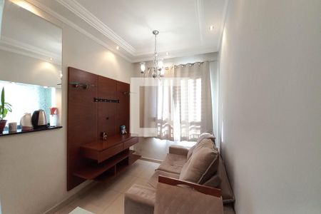 Sala de apartamento à venda com 2 quartos, 49m² em Chácara das Nações, Campinas