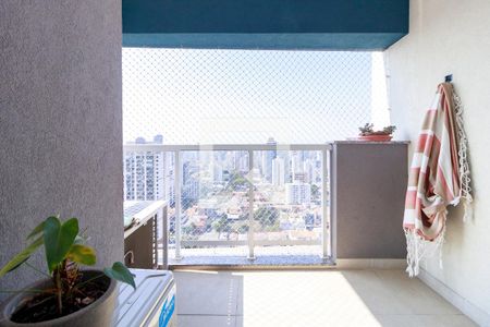 Sala - Varanda de apartamento à venda com 2 quartos, 53m² em Chácara Santo Antônio (zona Sul), São Paulo