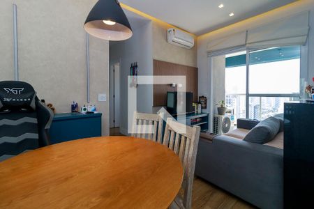 Sala de apartamento à venda com 2 quartos, 53m² em Chácara Santo Antônio (zona Sul), São Paulo