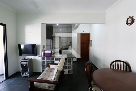 Sala de apartamento para alugar com 1 quarto, 49m² em Enseada, Guarujá