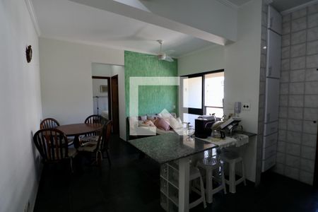 Sala de apartamento para alugar com 1 quarto, 49m² em Enseada, Guarujá