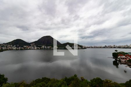 Vista da sala de apartamento à venda com 3 quartos, 100m² em Lagoa, Rio de Janeiro