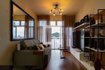 Sala de apartamento à venda com 3 quartos, 100m² em Lagoa, Rio de Janeiro