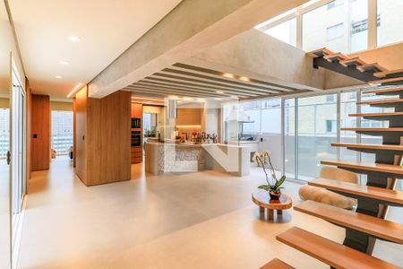 Sala de apartamento à venda com 2 quartos, 156m² em Vila Gertrudes, São Paulo