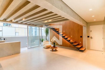 Sala de apartamento à venda com 2 quartos, 156m² em Vila Gertrudes, São Paulo