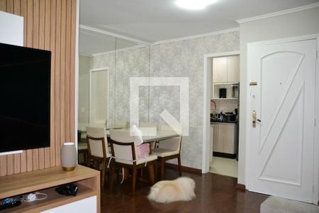 Sala de apartamento à venda com 2 quartos, 64m² em Santo Antônio, São Caetano do Sul