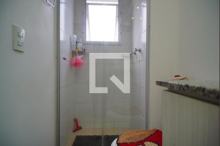 Banheiro da Suíte de apartamento à venda com 3 quartos, 76m² em Morro Santana, Porto Alegre