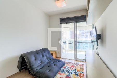 Sala de apartamento para alugar com 1 quarto, 49m² em Campo Belo, São Paulo