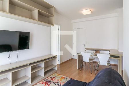 Sala de apartamento para alugar com 1 quarto, 49m² em Campo Belo, São Paulo