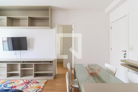 Sala de apartamento para alugar com 1 quarto, 49m² em Campo Belo, São Paulo