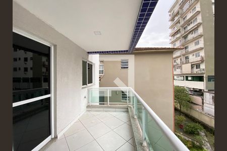 Varanda da Sala de apartamento à venda com 2 quartos, 75m² em Cachambi, Rio de Janeiro