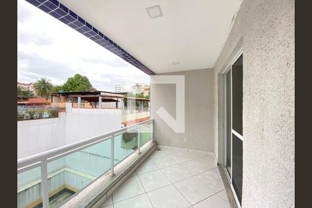 Varanda da Sala de apartamento à venda com 2 quartos, 75m² em Cachambi, Rio de Janeiro