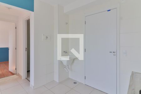 Sala / Cozinha / Lavanderia de apartamento à venda com 2 quartos, 40m² em Jardim Celeste, São Paulo