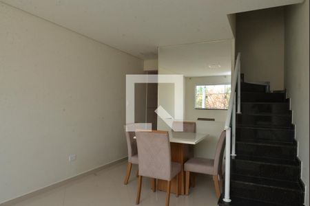 Sala de casa para alugar com 1 quarto, 140m² em Campestre, Santo André