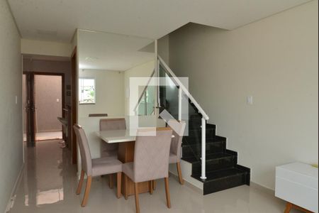 Sala de casa para alugar com 1 quarto, 140m² em Campestre, Santo André