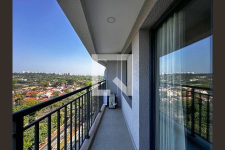 Sacada Sala de apartamento para alugar com 1 quarto, 33m² em Santo Amaro, São Paulo