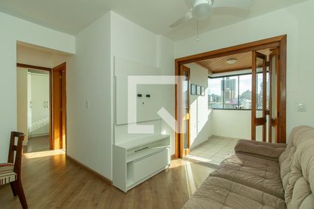 Sala de apartamento à venda com 2 quartos, 62m² em Petrópolis, Porto Alegre