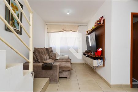 Sala de estar de apartamento à venda com 3 quartos, 130m² em Ana Lúcia, Belo Horizonte