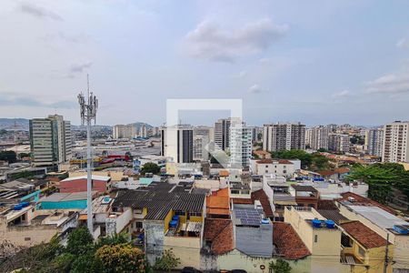 Varanda da Sala vista de apartamento à venda com 2 quartos, 61m² em Todos Os Santos, Rio de Janeiro