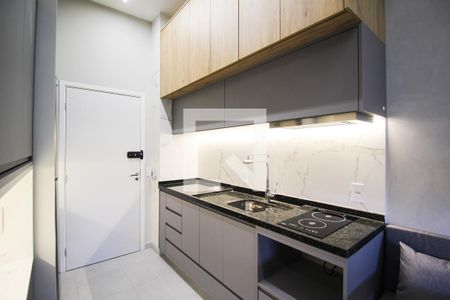 Cozinha de kitnet/studio à venda com 1 quarto, 25m² em Vila Olímpia, São Paulo