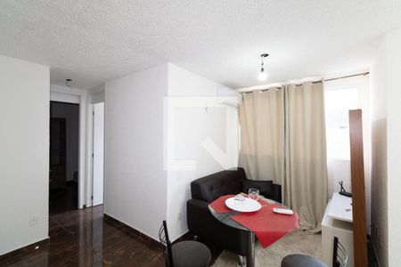 Sala de apartamento para alugar com 2 quartos, 45m² em Campo Grande, Rio de Janeiro